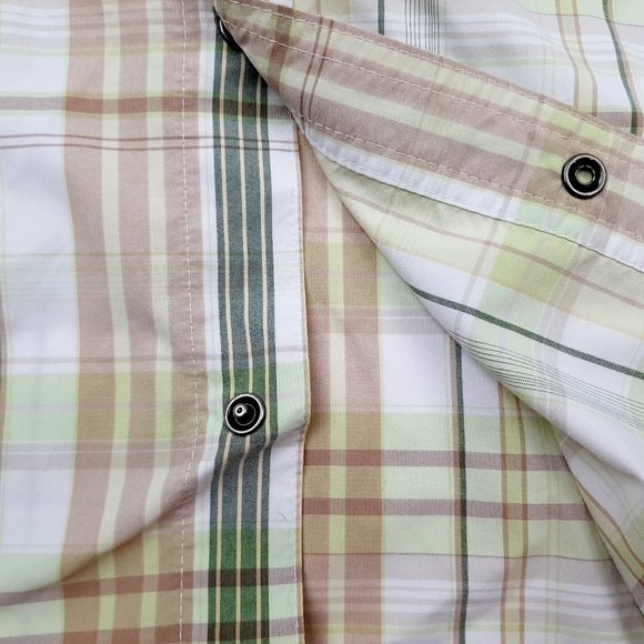 Exofficio Mens Outdoor Snap Button Shirt Short Sle - Picture 4 of 7